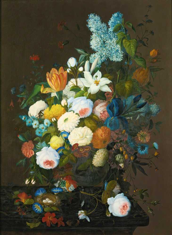 Floral Still Life (1848) - Severin Roesen