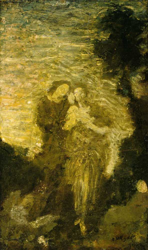 Florizel and Perdita (by 1887) - Albert Pinkham Ryder