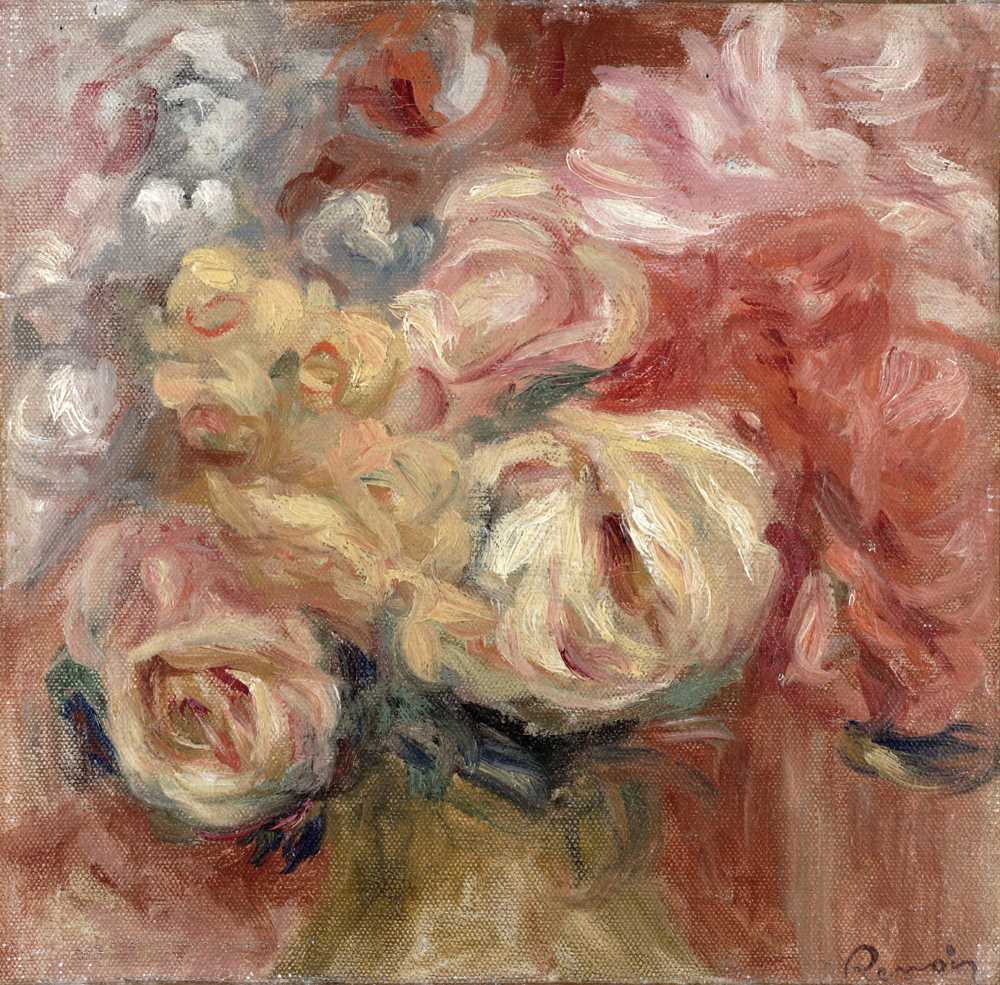 Flowers (1915-1919) - Auguste Renoir