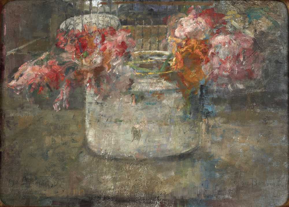 Flowers (after 1920) - Olga Boznańska