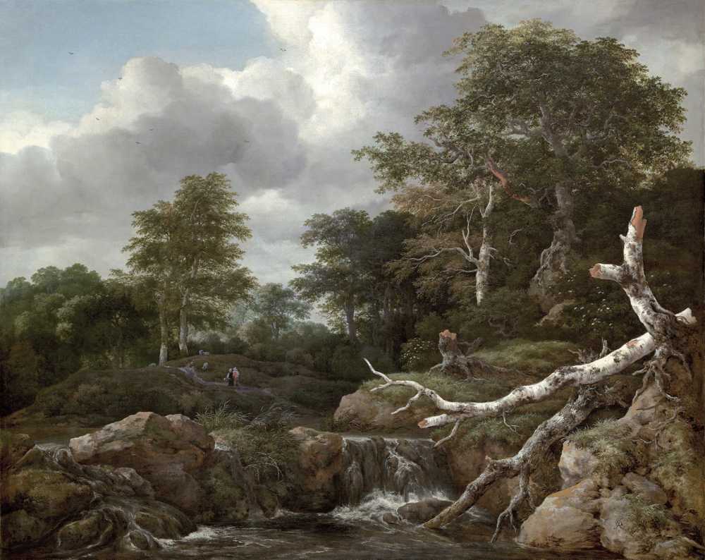 Forest Scene (c. 1655) - Jacob Isaacksz van Ruisdael