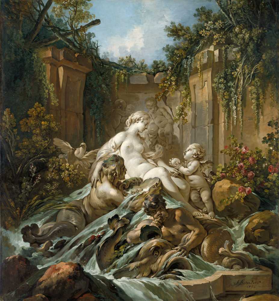 Fountain of Venus (1756) - Francois Boucher
