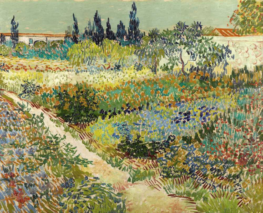 Garden at Arles - Vincent van Gogh