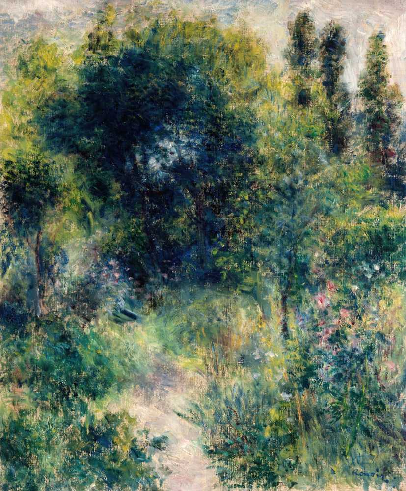 Garden (circa 1877) - Auguste Renoir