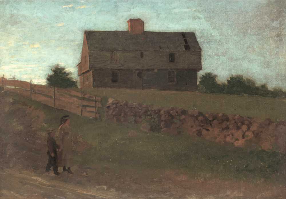 Garrison House, York, Maine (1875) - Winslow Homer