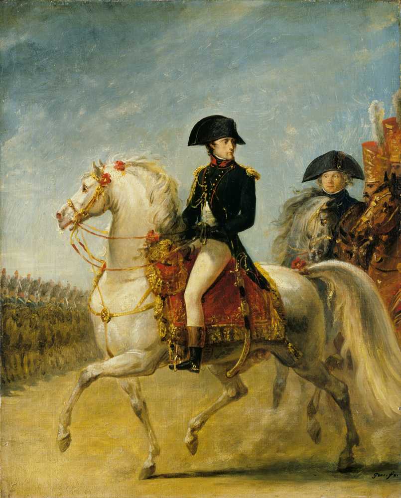 General Bonaparte reviewing Troops (c. 1802) - Antoine-Jean Gros