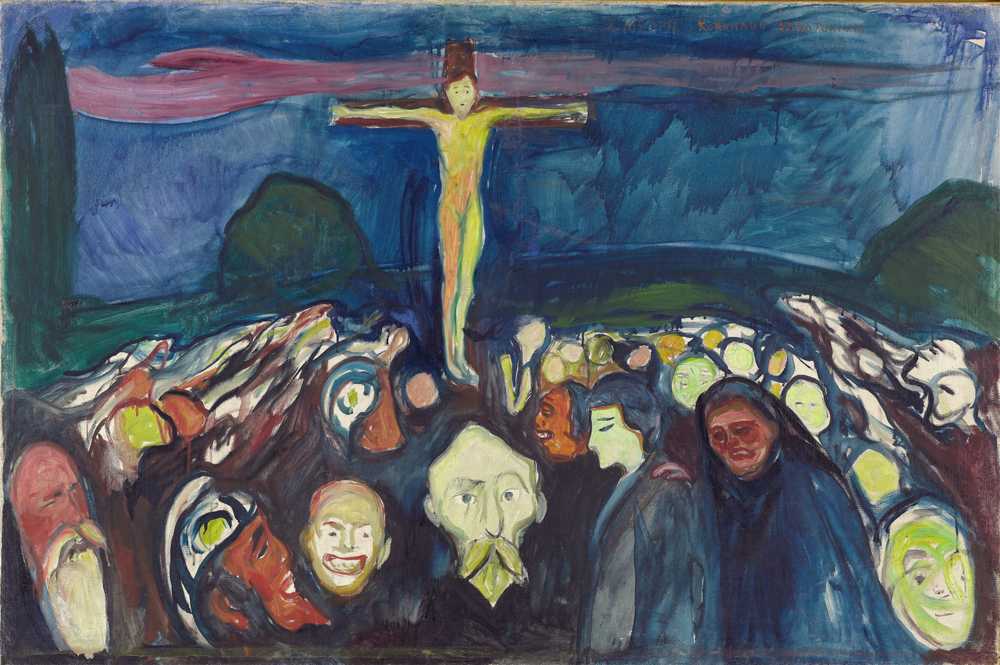 Golgotha (1900) - Edward Munch
