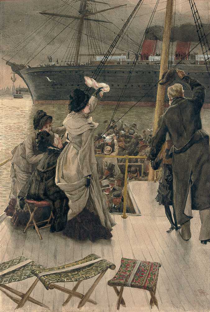 Goodbye, on the Mersey (1880) - James Tissot