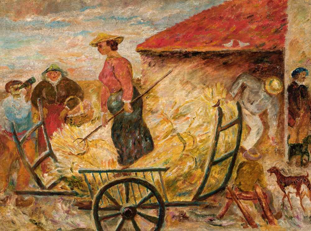 Grain Delivery (1918) - Tadeusz Makowski
