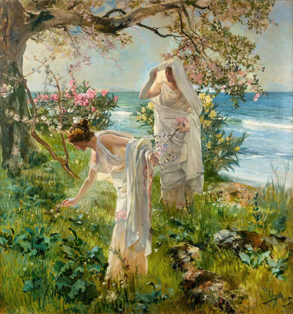 Greek girls on the shore (1895) - Joaquin Sorolla y Bastida