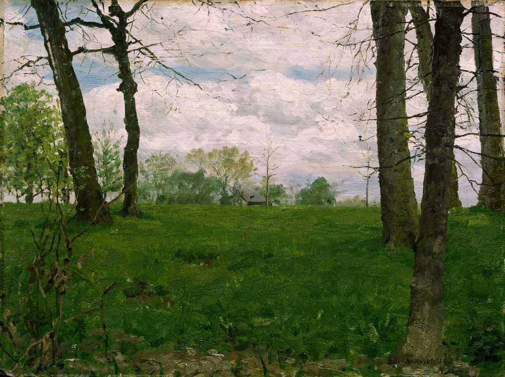 Green Fields (1881) - Erik Werenskiold
