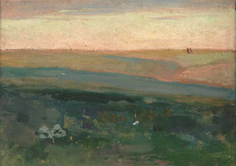 Green Steppe in the Ukraine (1904) - Jan Stanisławski