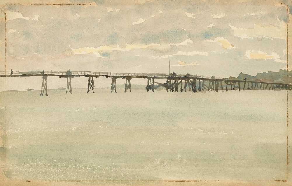Grey and Silver–Pier, Southend (1882-1883) - James Abbot McNeill Whistler