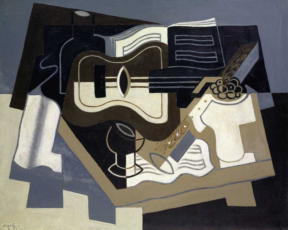 Guitar and clarinet (1920) - Juan Gris