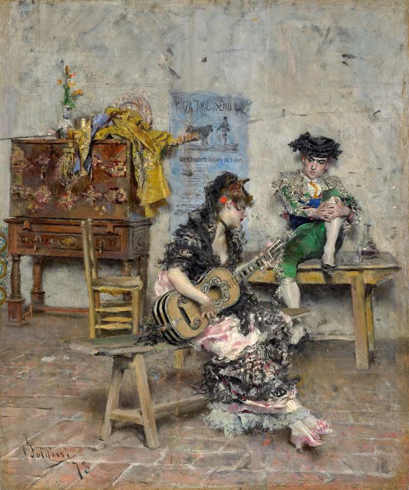 Guitar Player (1872) - Giovanni Boldini