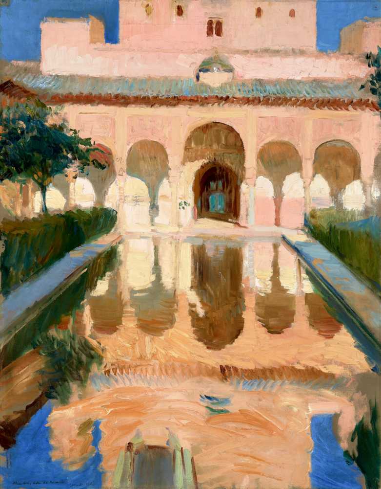 Hall of the Ambassadors, Alhambra, Granada (1909) - Joaquin Sorolla y Bastida