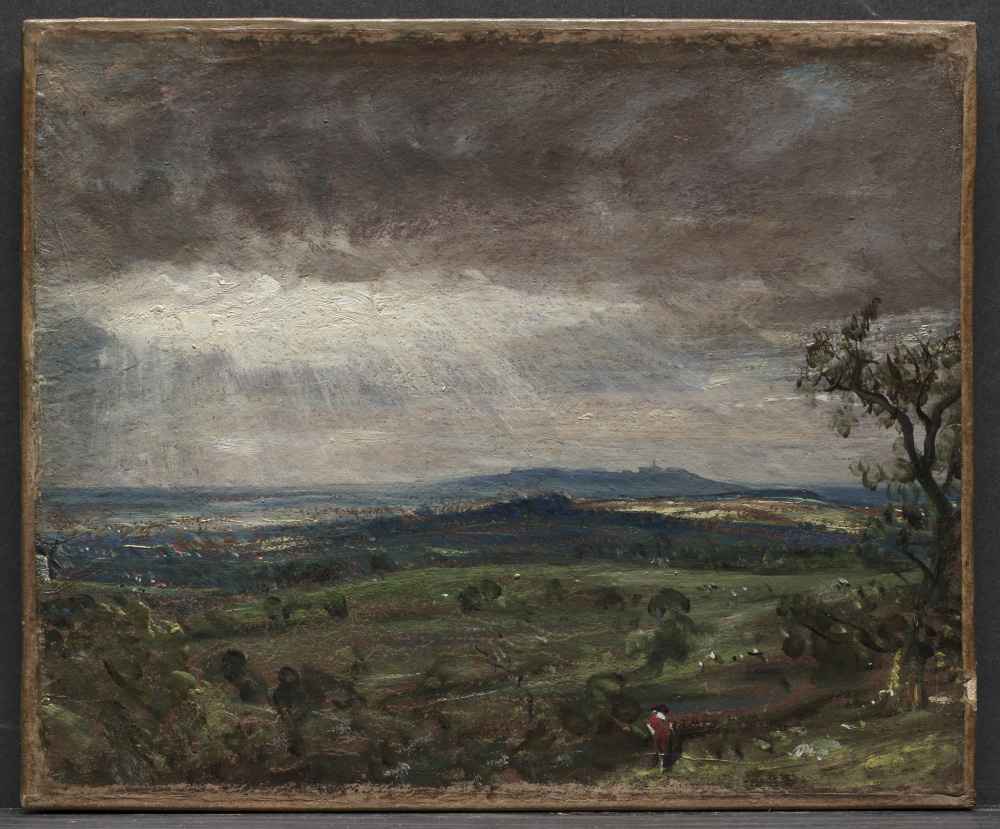 Hampstead Heath, Looking Toward Harrow - John Constable