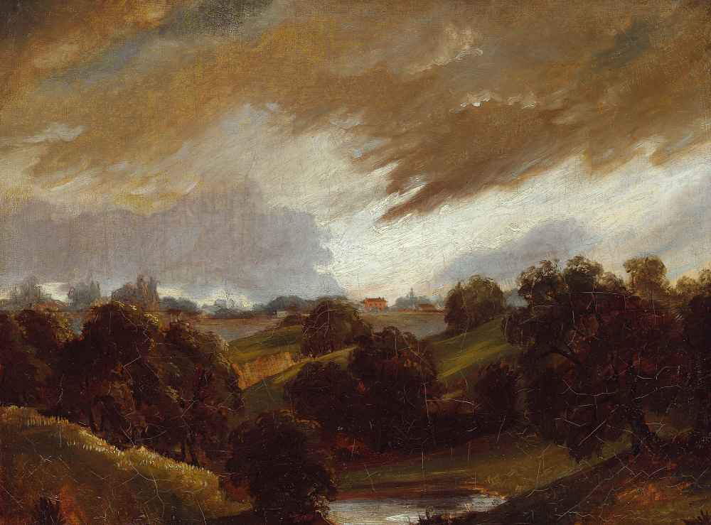 Hampstead, Stormy Sky - John Constable