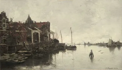 Harbor Scene (1872) - Matthijs Maris