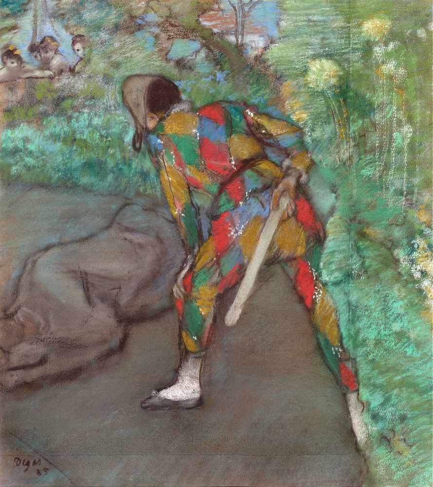 Harlequin - Edgar Degas