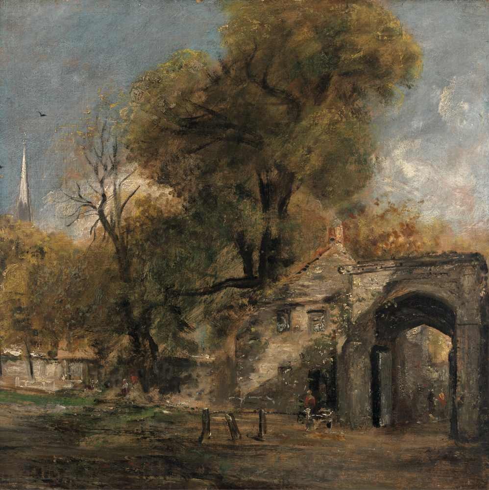 Harnham Gate, Salisbury - John Constable