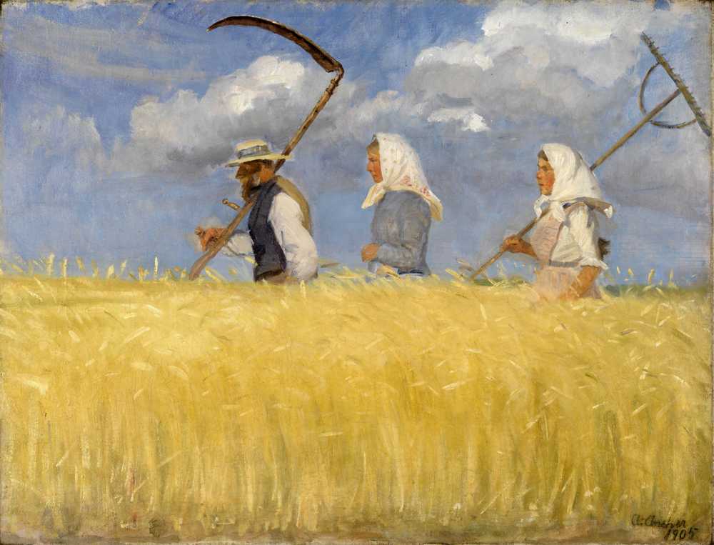Harvesters - Anna Ancher