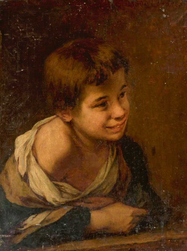 Head of a boy (1880) - Pantaleon Józef Szyndler