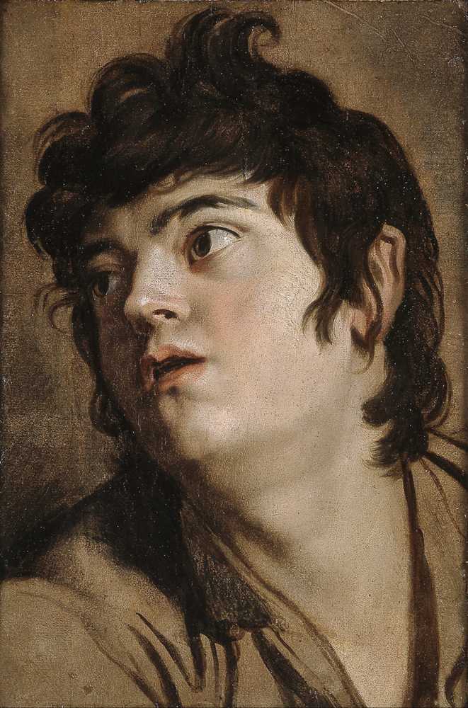 Head of a Young Man (1601-1602) - Peter Paul Rubens
