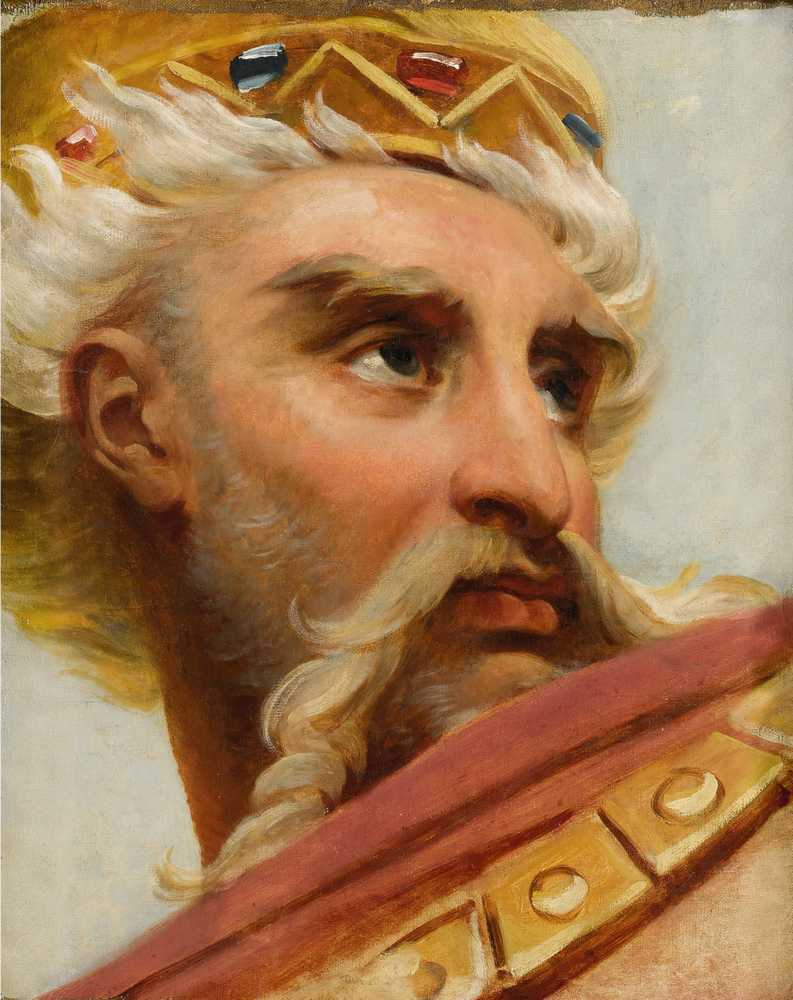Head of Charlemagne - Antoine-Jean Gros