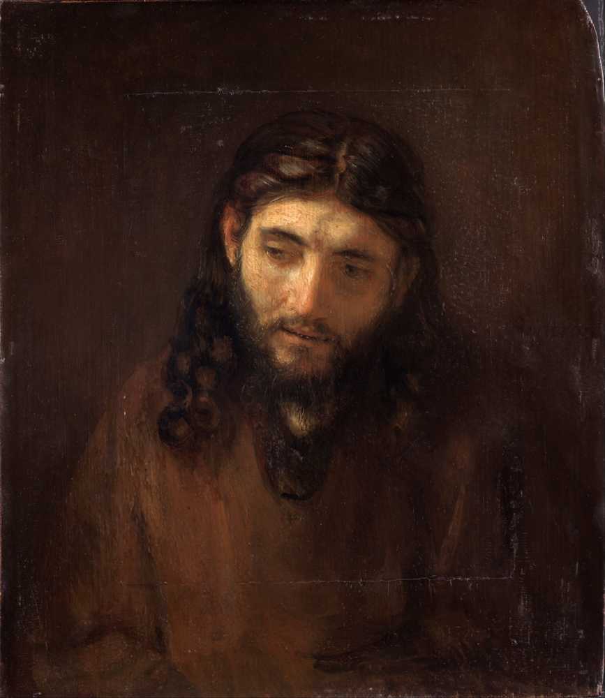 Head Of Christ 2 - Rembrandt van Rijn
