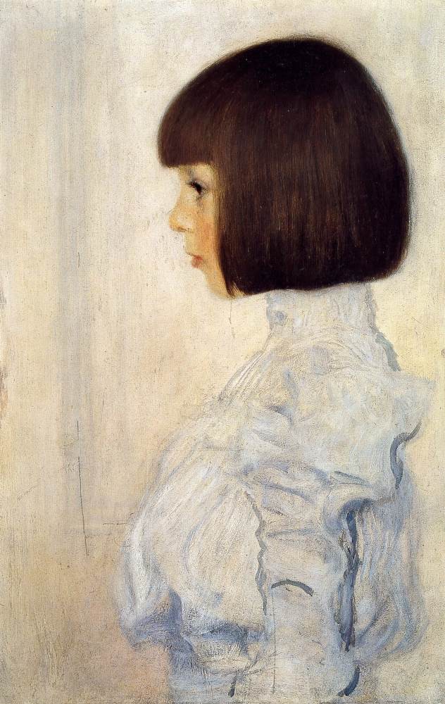 Helene Klimt portrait - Klimt
