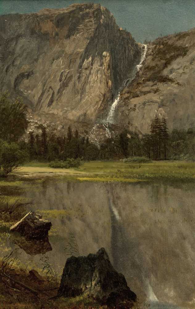 Hetch Hetchy Falls - Albert Bierstadt
