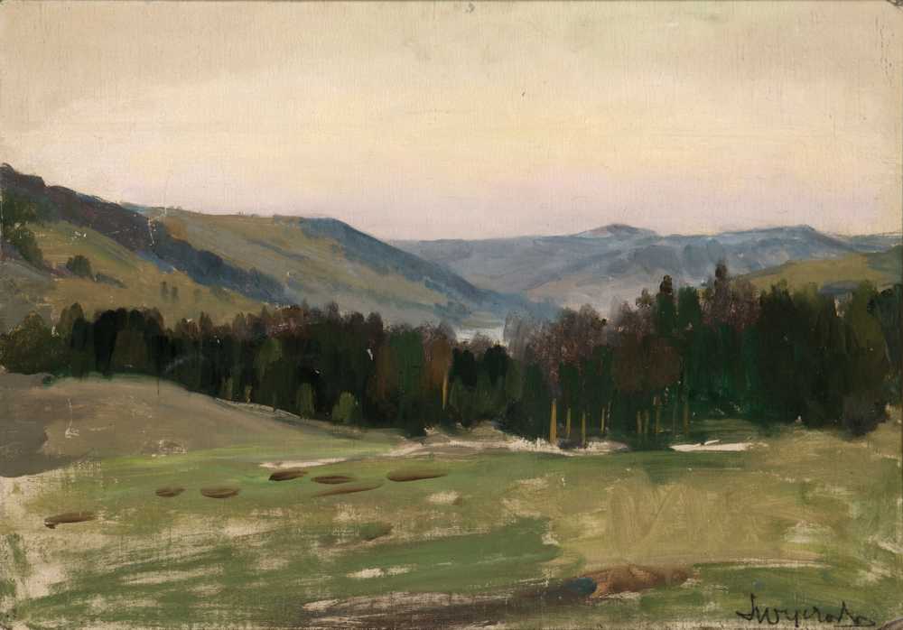 Highland Landscape (1908-1912) - Leon Wyczółkowski