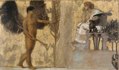 Homage to Painting (1889) - Franz von Stuck