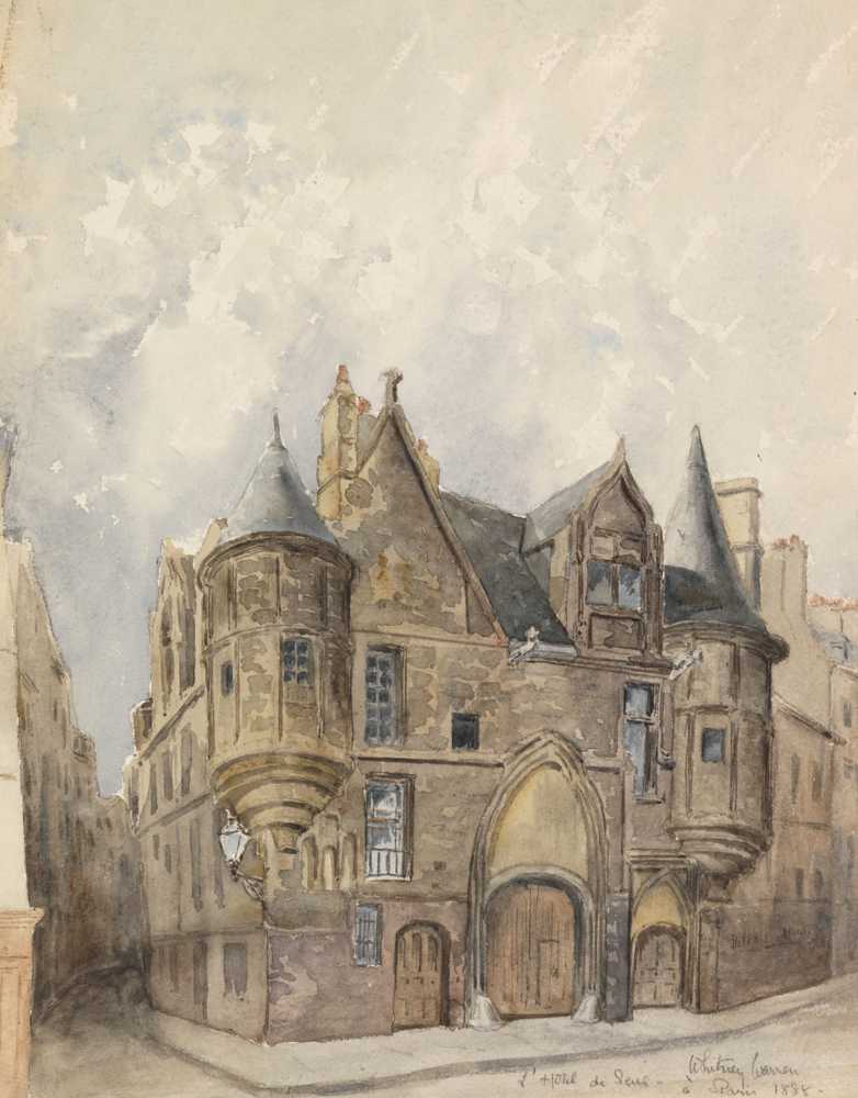 Hotel de Sens, Paris (1888) - Frederick Edwin Church