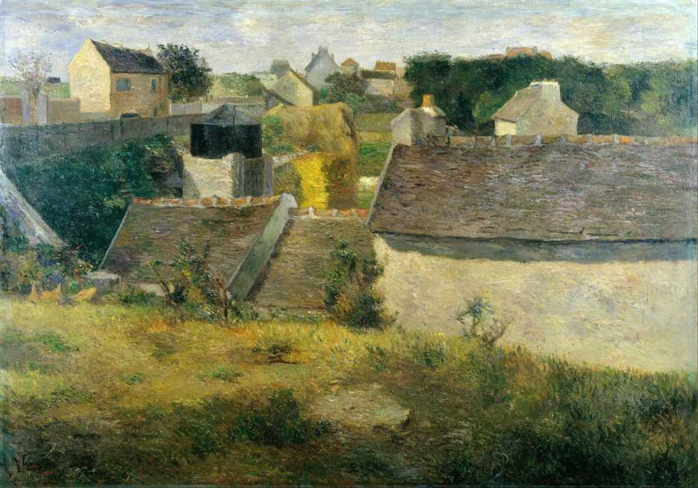 Houses at Vaugirard - Paul Gauguin