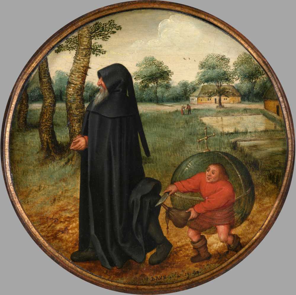 I Mourn Because the World is so Untrustworthy (1594) - Pieter Brueghel Młodszy