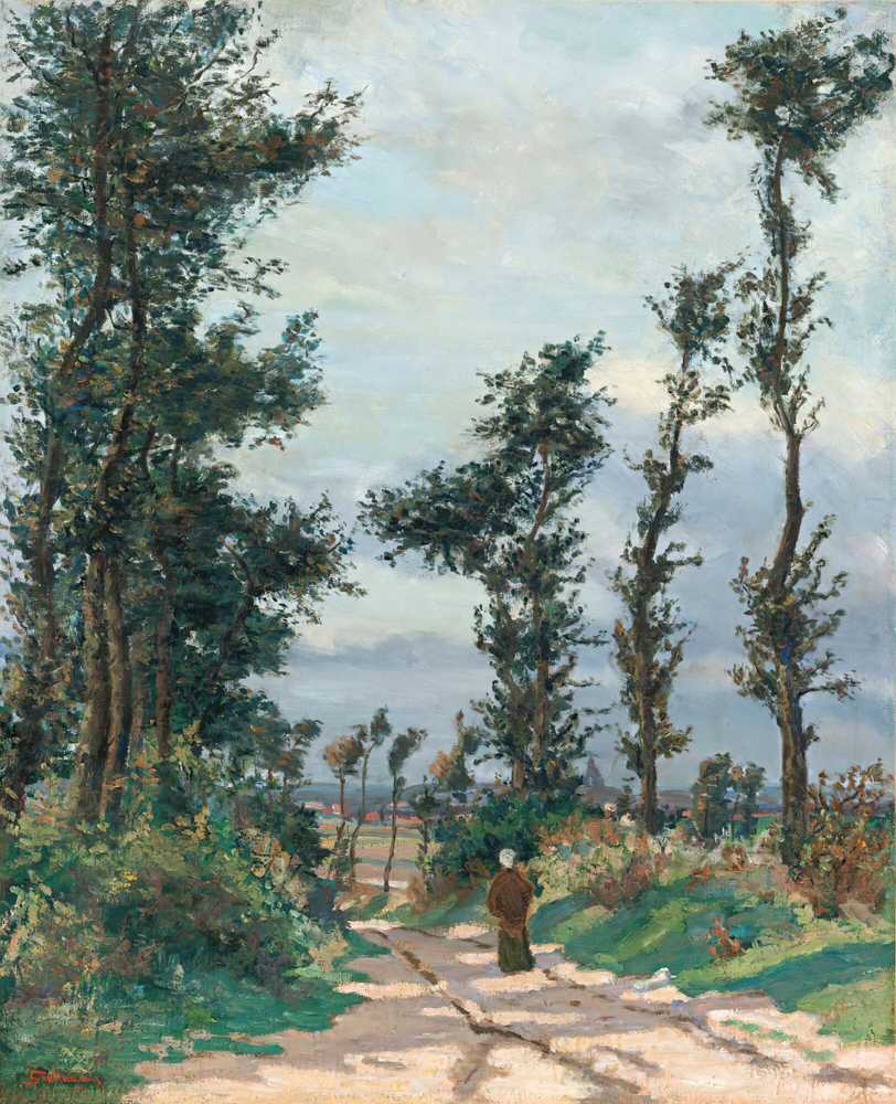 Ile De France Landscape (1871) - Armand Guillaumin