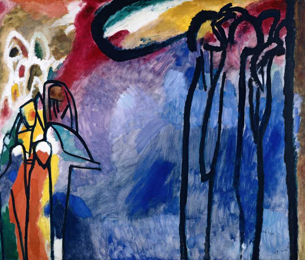 Improvisation 19 (1911) - Wassily Kandinsky
