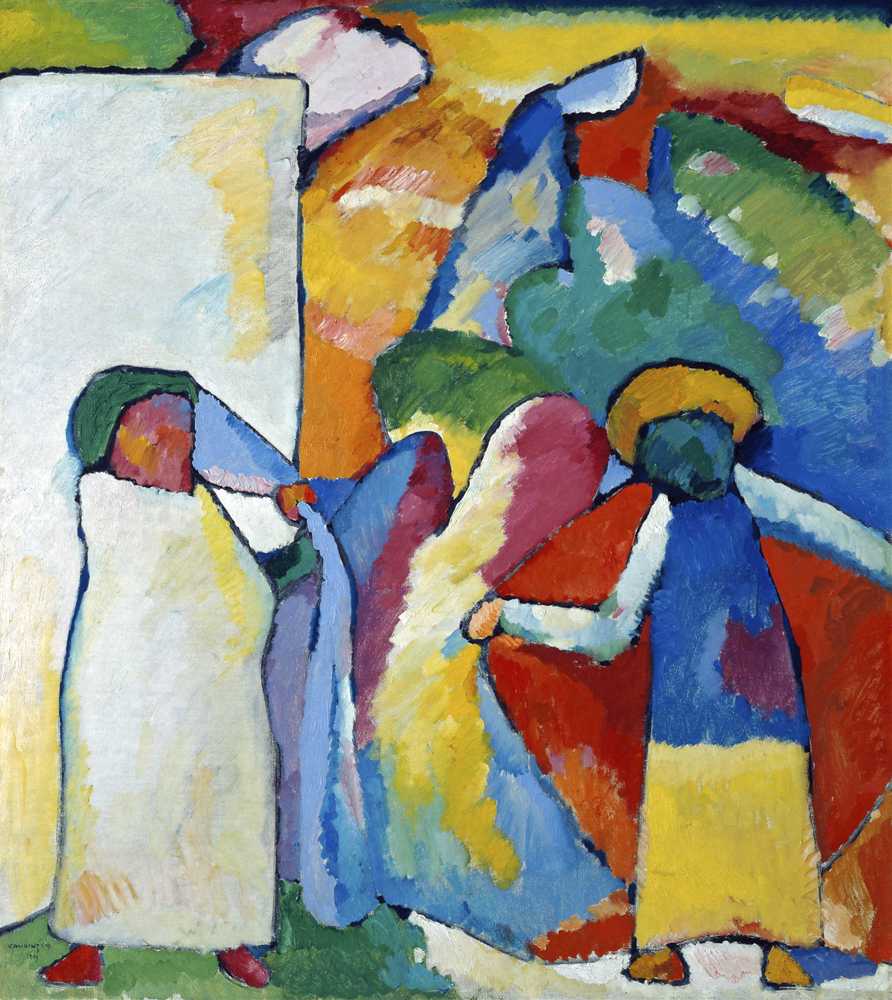 Improvisation 6 (African) (1909) - Wassily Kandinsky