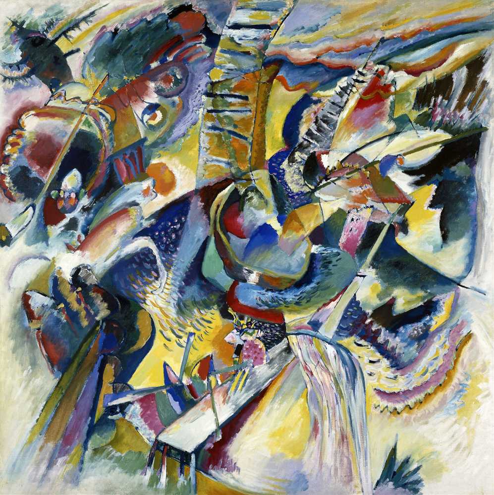 Improvisation Klamm, 1914 (1916) - Wassily Kandinsky