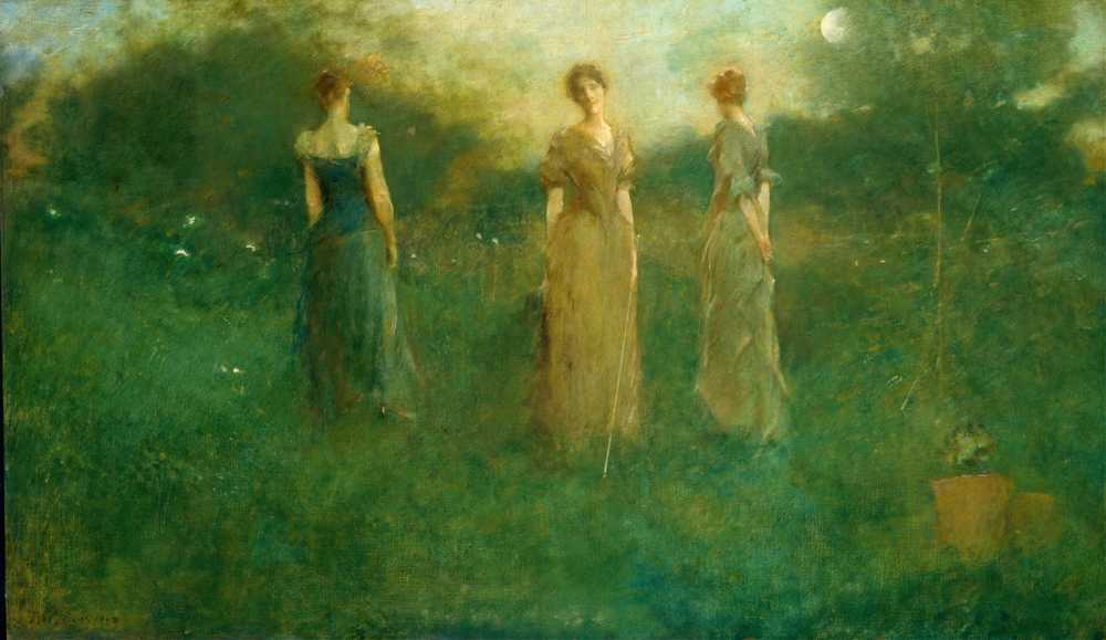 In the Garden (1892-1894) - Thomas Dewing