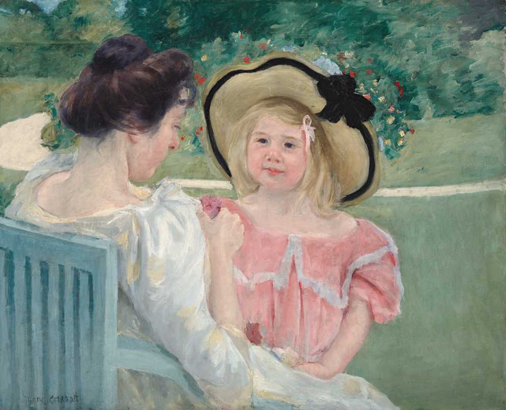 In The Garden (1903) - Mary Cassatt