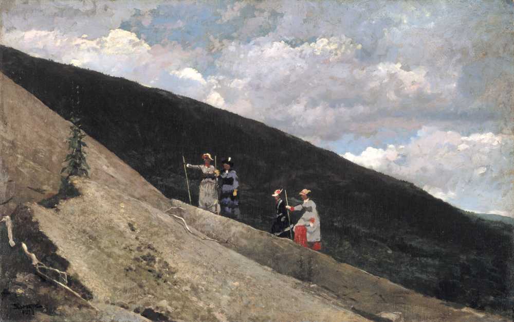 In the Mountains - Winslow Homer