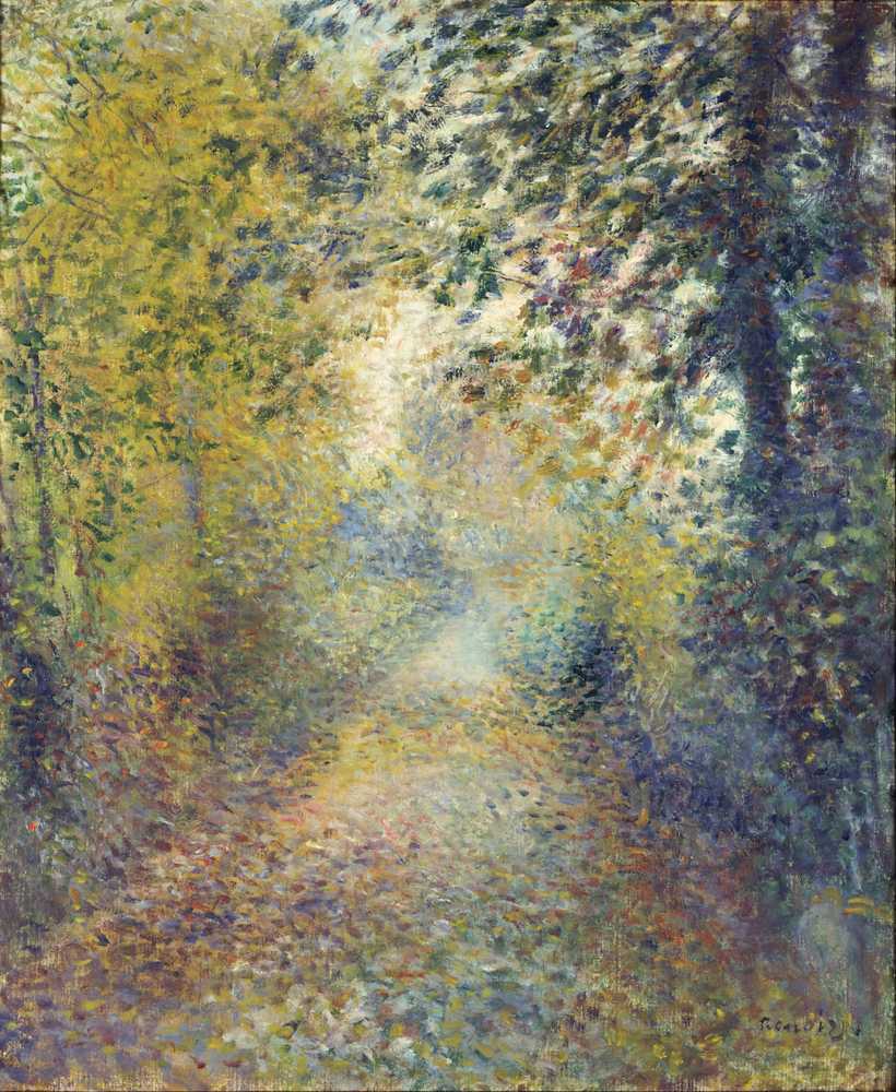 In the Woods - Auguste Renoir