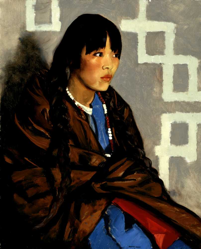 Indian Girl (Julianita) (1917) - Robert Henri