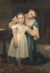 Indoors - William-Adolphe Bouguereau