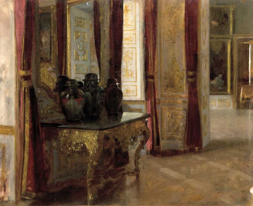 Interior (1874) - Aleksander Gierymski