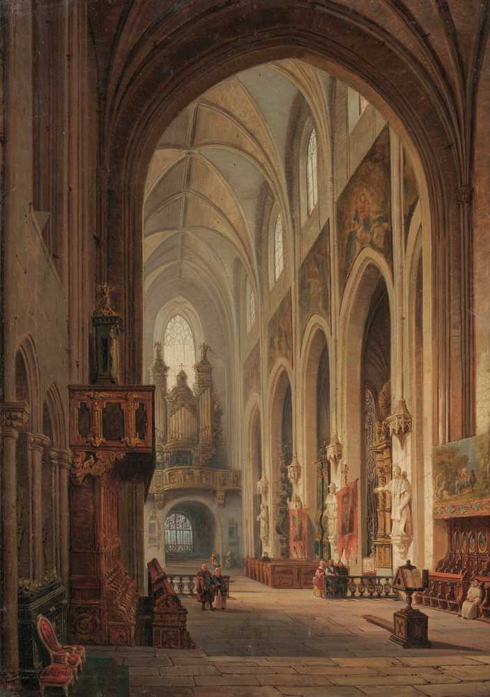 Interior of the Dominican Church in Kraków - Marcin Zaleski