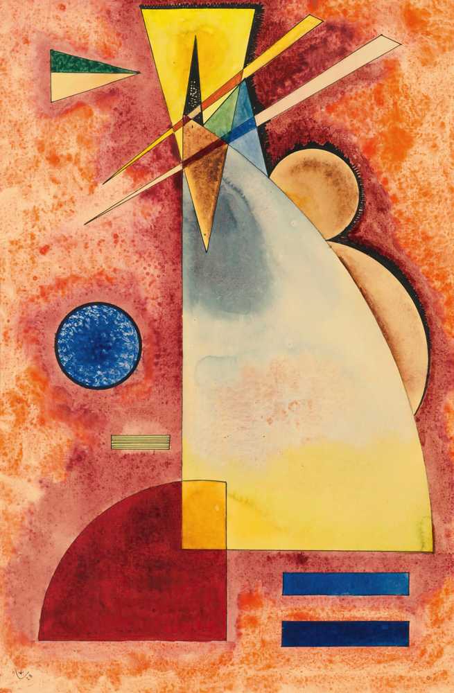 Intermingling (1928) - Wassily Kandinsky
